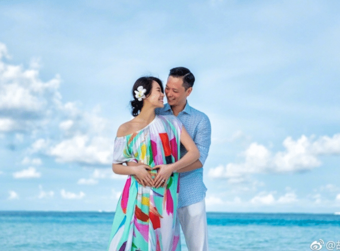 胡杏儿怀孕，宝宝都在肚子里做仰卧起坐了！你的宝宝在哪里？